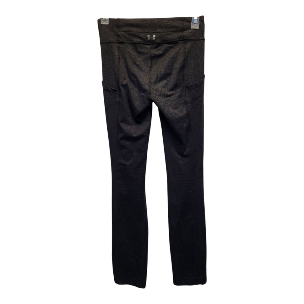 Under Armour Sleek Black Workout Leggings - Size S - Picture 2 of 3